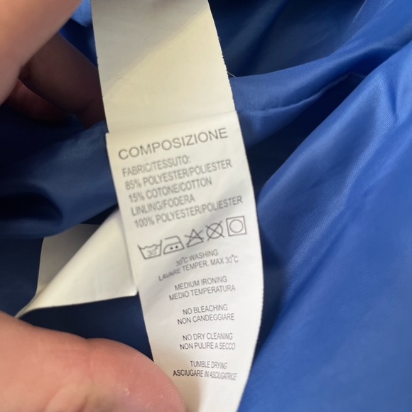 Vintage Sony Bono Jacket, Bright Blue, XL - Picture 6 of 6